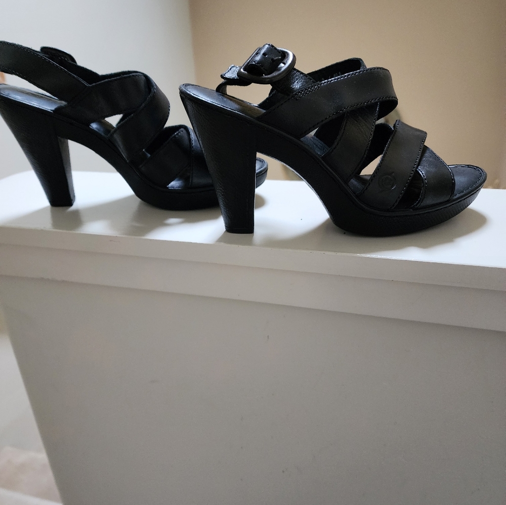Born heeled sandals
